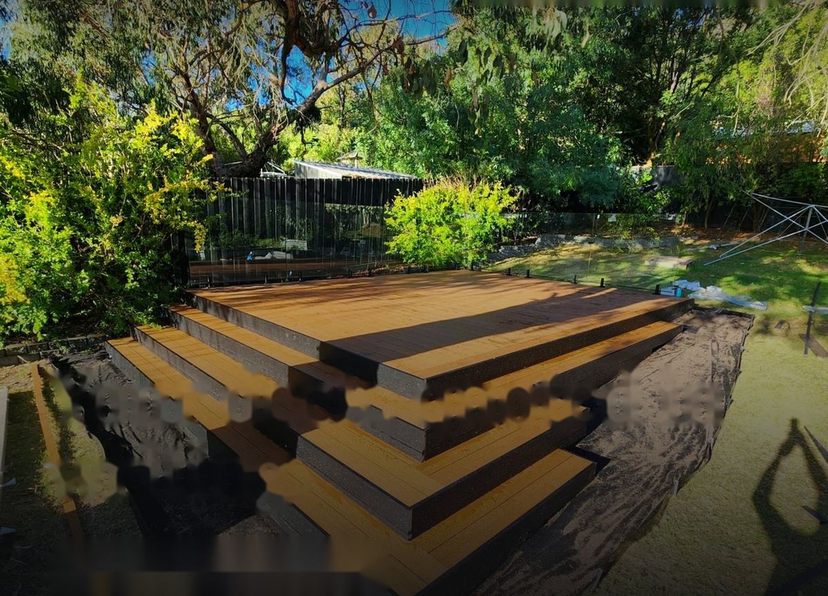 All Metro decking project in Melbourne