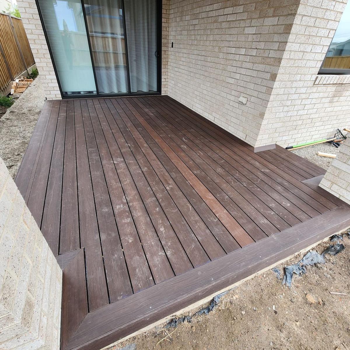New deck built by All Metro in Melbourne