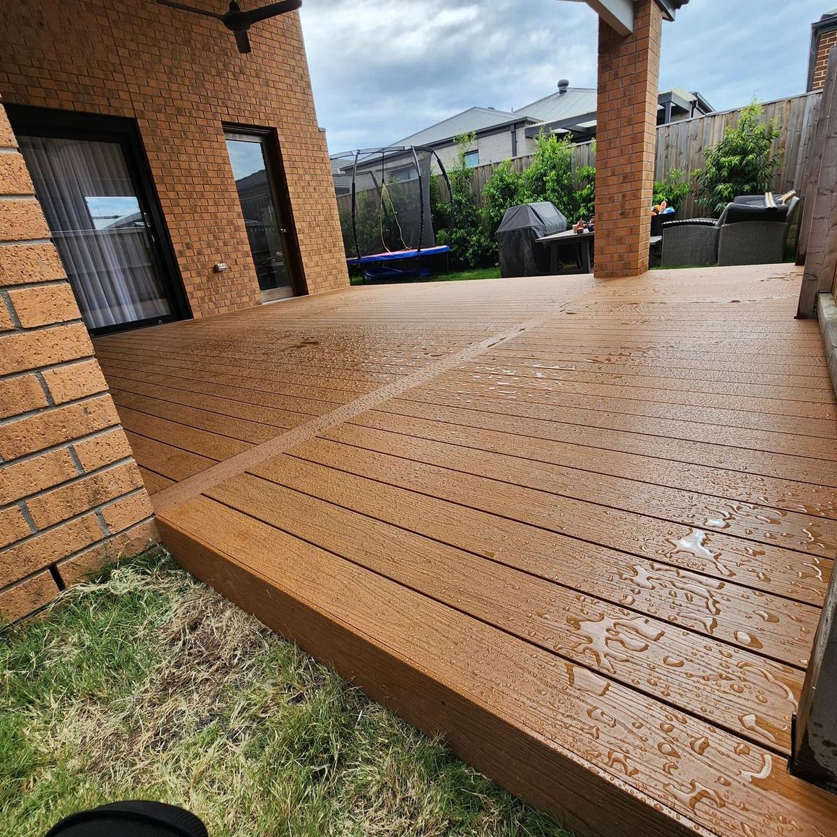 New deck built by All Metro in Melbourne