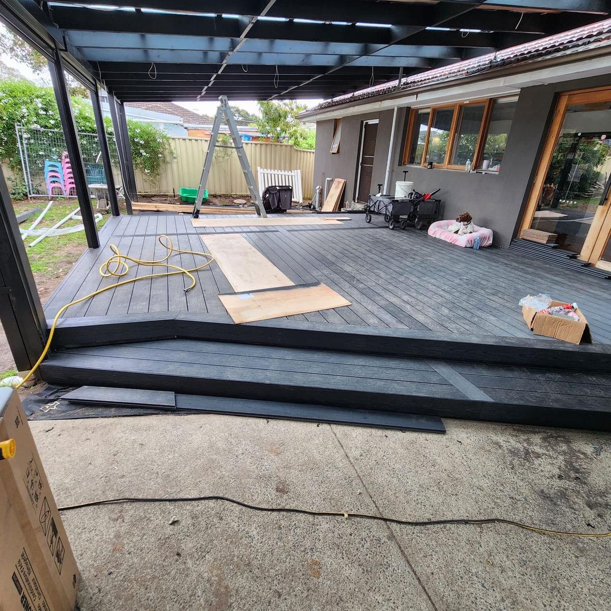 New deck built by All Metro in Melbourne