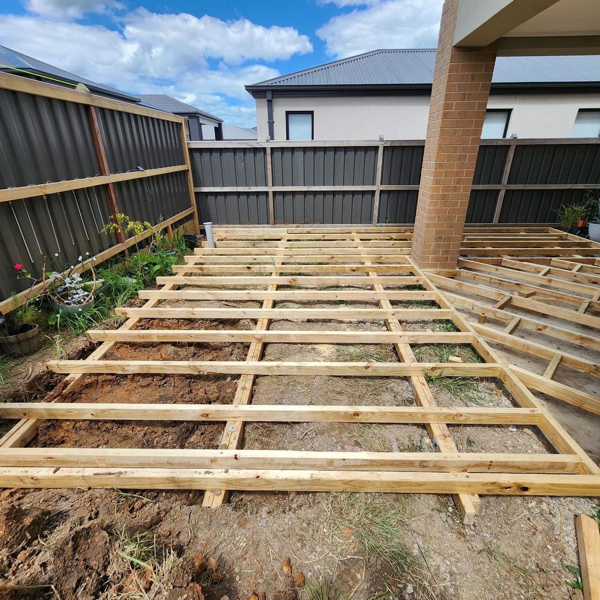 New deck built by All Metro in Melbourne