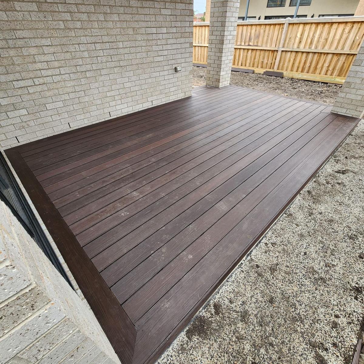 New deck built by All Metro in Melbourne