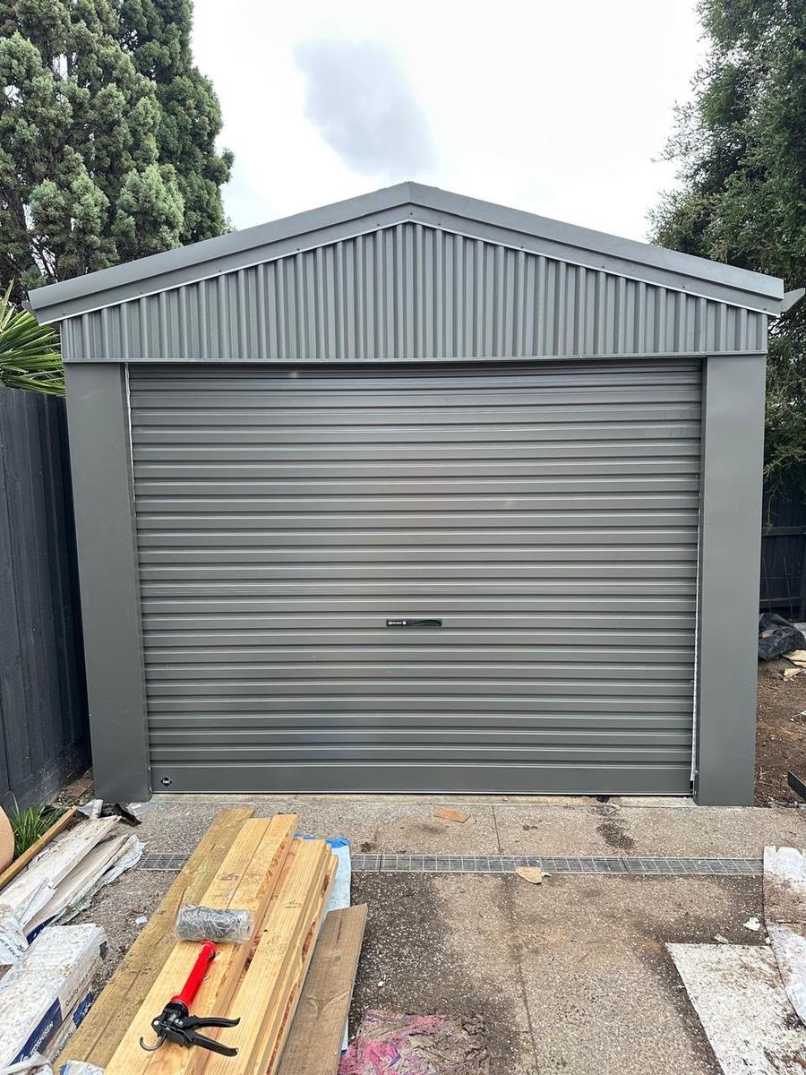 Colorbond shed / garage built by All Metro